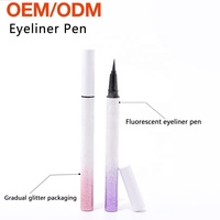 Collection d'eyeliner à pointe en feutre et de stylos à eyeliner multicolores Formule à séchage rapide