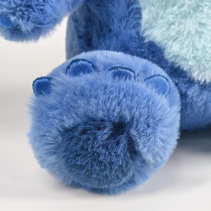 دمى محشوة على شكل حيوانات أنيمي زرقاء بالجملة، ألعاب قطيفة للأطفال مناسبة لآلات المخلب - Product Image 3