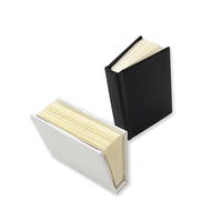 Carnet de notes mini en cuir PP rigide, couleur personnalisée, haute qualité, impression créative, portable, pour l'école