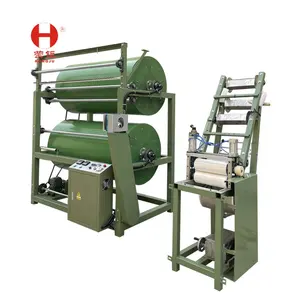 Two drums roller ironing machine ribbon of webbing textile ironing machine automatic ironing machine