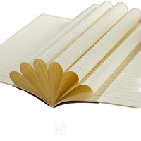 Vente en gros de cahiers en papier kraft personnalisés pour enfants journaux avec couvertures kraft pour l'écriture, le dessin et l'utilisation du journal