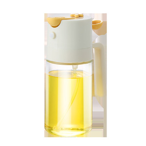 MoliJ Y Oil Sprayer Bottle Glass Multifunctional Leak Resistant <b>Kitchen</b> Cooking Oil Vinegar Sauce <b>Storage</b> <b>Jar</b> L Size - Product Image 4