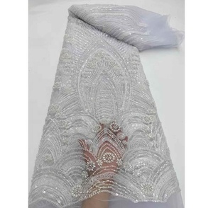 Vestido de Encaje Francés para <span class=keywords><strong>Fiesta</strong></span>, Precio de Fábrica Italiana y China, Hermoso Vestido de Novia Francés, Venta Directa, Buen Precio - Product Image 5