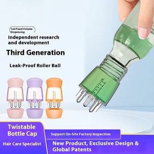 Nuovo Modello <span class=keywords><strong>Mino</strong></span> Applicatore in Plastica per Cuoio Capelluto 5ml, Rullo per Massaggio con Olio per Crescita dei Capelli, Forma Liquida - Product Image 4