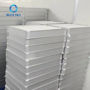 Blue Sky Filter Customized Size High Volume Flow Filters H14 Air Conditioning Aluminum Frame HVAC Air Filter In Cleanroom