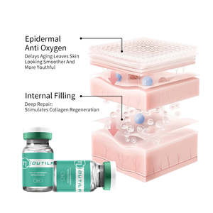 Suero Facial para el Cuidado de la <span class=keywords><strong>Piel</strong></span>, 3 ml * 10 viales, Hidratante, Antienvejecimiento, Reafirmante, Ácido Hialurónico, Esencia Facial Iluminadora - Product Image 3