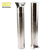 Fraise à rainurer en queue d'aronde YW45 YW55 YW60 à queue droite pour usinage CNC, fraise à rainurer en V, pour plaquettes DCMT07 DCMT11 en carbure OEM