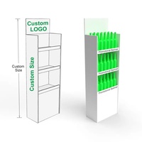 Présentoir en carton personnalisé présentoir pour noix et palettes présentoirs de supermarché présentoirs pour aliments chips de pommes de terre grains de café chocolat