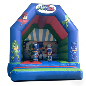 Cama <span class=keywords><strong>El</strong></span>ástica Inflable Personalizada con Diseño Temático, <span class=keywords><strong>Castillo</strong></span> Hinchable Pequeño para Niños, para Alquiler en Fiestas y Eventos - Product Image 2