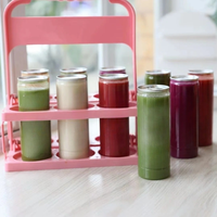 Bouteilles en plastique PET jetables de haute qualité 250ml 330ml 500ml, pots à jus de qualité alimentaire pour café, soda et autres boissons