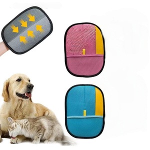 Gant anti-poils pour animaux de compagnie Xy, en tissu anti-statique, rond, pour grands chiens - Product Image 3