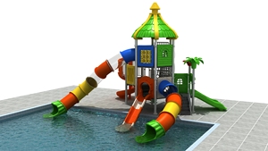 Sân Chơi <span class=keywords><strong>Mini</strong></span> Bằng Nhựa Ngoài Trời, Thiết Bị Chơi Cho Trẻ Em, Nhà Sản Xuất Trượt Nước Công Viên Nước Trượt Nước - Product Image 2