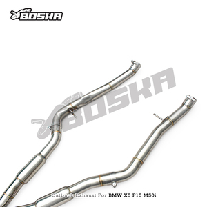 Sistema de Escape Valvetronic Boska OEM para BMW X5 F15 M50i 4.4TT 2014-2018, Auto Deportivo, SUS304 con Kit de Control, Silenciador Catback - Product Image 2