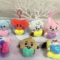 Pendentif de sac à dos créatif et mignon MAOMIER de 4 pouces, breloque de sac à dos, breloque de porte-clés