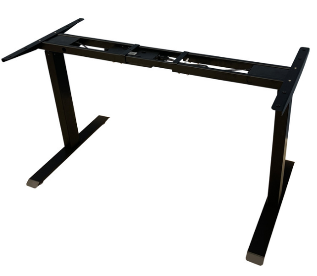 Ergonomic Dual Motor Stand Sitting & Standing Computer Desk  Frame Height Adjustable Steel Table for Office Use Furniture