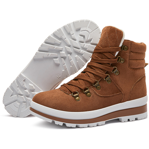 En gros OEM Multifonctionnel Chaud Neige Femmes Bottes Classique Noir À Lacets Chunky Randonnée Hiver Bottes De Neige pour les femmes - Product Image 2
