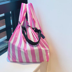 Bolsas de Compras Reutilizables de Nailon <span class=keywords><strong>BeeGreen</strong></span> para Navidad, Paquete de 10, Set de Regalo, Bolsas de Mano con Cierre, Bolsa de Almacenamiento con Banda Elástica, Plegables - Product Image 5