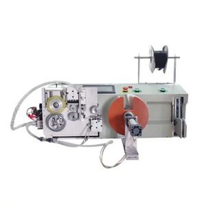 Automatic Cable Wire Winding <b>Machine</b>: Counting <b>Binding</b> Tying - Semi - Automatic Coil Twisting for Headphone USB Flat Coil - Product Image 4