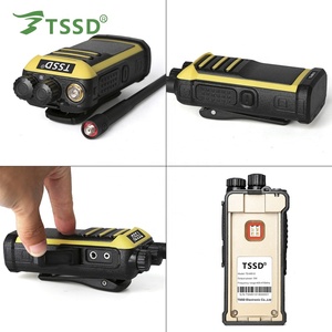 Tssd M610 mã hóa không dây cầm tay tầm xa ham hai cách phát thanh Dual Band Walkie Talkie với Hidden LED hiển thị đèn pin - Product Image 5