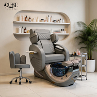 Fauteuils de massage et de pédicure en fibre de verre pour SPA, personnalisables en gros, avec bassin de bain et ensemble de manucure et pédicure, fauteuil de spa pour les pieds