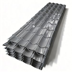 Tôles de Toiture Ondulées en Acier Galvanisé Prépeint (PPGL) <span class=keywords><strong>ESSAR</strong></span> Dx51d Fabriquées en Chine, Vente Chaude, avec Service de Découpe - Product Image 3
