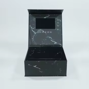 Mới đến tùy chỉnh video quảng cáo hộp vật liệu tái chế Màn hình <span class=keywords><strong>LCD</strong></span> quà tặng và đám cưới sinh nhật nến hộp - Product Image 4