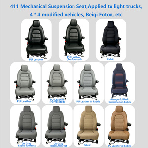 Asiento de Suspensión para Camioneta Ligera, para <span class=keywords><strong>Ford</strong></span> Van y Mini <span class=keywords><strong>Camper</strong></span> Van, Asiento Cómodo y Resistente para Viajes Largos - Product Image 6