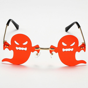 男性用と女性用のゴースト新しいフレームレス面白いメガネサングラスパーティーボール眼鏡 - Product Image 3