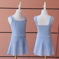 Vêtements de danse pour enfants en gros, OEM et ODM, vêtements de danse d'entraînement pour adolescentes, filles, enfants, robe de danse en maille