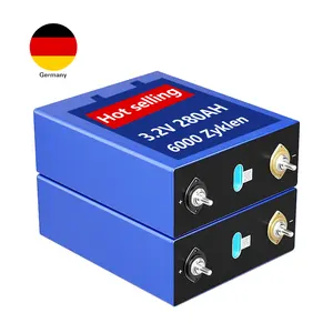 EU US German Warehouse 3.2V 280Ah LiFePO4 batteria 230Ah 304Ah 280 Ah lf280k litio Aisenphosphat Akku batteria agli ioni di litio