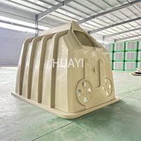Haute qualité confortable veau clapier équipement agricole pas cher en plastique journal vache confortable maison de bétail avec de jeunes moutons