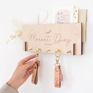 Da cá nhân Keychain màu xanh tùy chỉnh Keychain Móc Chìa Khóa Da Wristlet Keychain cho nam giới - Product Image 6
