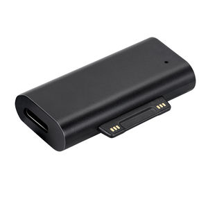 Adaptador de Carga Rápida PD de Tipo C Hembra a Microsoft Surface, <span class=keywords><strong>Convertidor</strong></span> de Carga de Alta Corriente de 3A - Product Image 1
