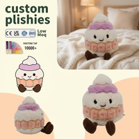 Desain Personalisasi Boneka Plush Kue Lucu Isi Isi, Kue Plush Custom, Dekorasi Pesta Ulang Tahun Kawaii, Hadiah