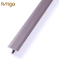 Profilé de sol en aluminium 6063-T5 en forme de T, moderne, étanche, durable et personnalisable |   Profils de bordure et décoratifs professionnels pour carrelage