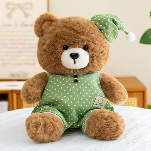 Orsacchiotto di Peluche Personalizzato all'Ingrosso, Cuscino Morbido per <span class=keywords><strong>Buonanotte</strong></span> <span class=keywords><strong>e</strong></span> Regalo di Compleanno, Basso MOQ - Product Image 3