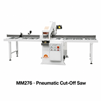 Scie à ruban à bois à alimentation pneumatique avec moteur MM276 pour bois massif