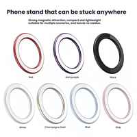 Support magnétique puissant pour téléphone, fixation murale, support anneau universel pour Apple, iPhone, Google, Pixel