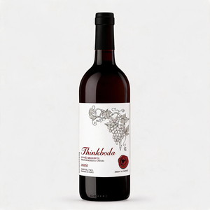 Étiquettes de bouteille personnalisées élégantes en relief pour emballage de vin, autocollants uniques découpés pour mariage et <span class=keywords><strong>anniversaire</strong></span> - Product Image 3