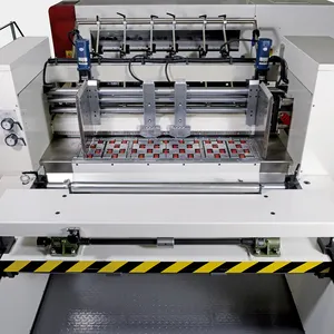 Used Creasing Machine Automatic MWZ1450Q Paper Punching Machine And Flatbed Die Cutting Machine