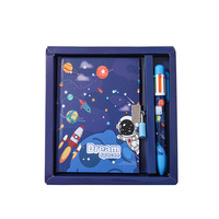 Coffret Cadeau Journal Prémier Cycle Scolaire : Carnet à Serrure à Combinaison, Couverture en Papier, Sans Fil, Parfait