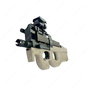 LH P90 7MM Pistolet à <span class=keywords><strong>eau</strong></span> souple Splatter CS Jeu en plein air Jouet électrique pour enfants Cadeau d'anniversaire pour enfants Jouet électrique sûr - Product Image 2