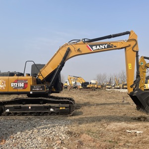 Reliable Mid Size Machine Strong Digging Force Excellent Stability SANY 215C Used Excavator Isuzu 2022 <b>Model</b> for <b>Building</b> - Product Image 3
