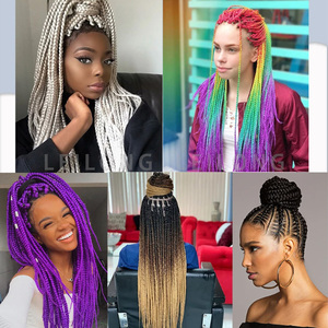 Wholesale 82inch 165g Wig X Ultra Pression Jumbo Crochet <strong>Braids</strong> Hairbraiding <strong>Extensions</strong> Synthetic Hair <strong>Braid</strong> Wig - Product Image 4