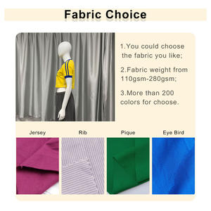 Vente chaude femmes léger 180 Gsm culture bébé t-shirts broderie personnalisée de haute qualité coupe régulière été couleur bloc motif 3D - Product Image 3