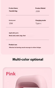 Masajeador de piernas principal para aliviar la fatiga Cinturón estándar tres en uno Vibración de percusión profunda Adelgazamiento Manos libres - Product Image 6