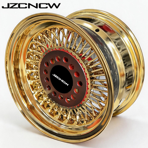 Ruedas de Alambre Doradas Personalizadas JZCNCW de 13 Pulgadas, 4x114.3, 4x100, 5x114.3, 5x112 mm para Autos Clásicos AD0512 AN5 AN9 W202 W203 W204 W124 B6 - Product Image 6