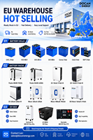 Cellules de batterie LiFePO4 EVE 314Ah 3.2V Grade A, cellules prismatiques LFP, 8000 cycles pour stockage d'énergie solaire DIY 48V 51.2V, stock UE US