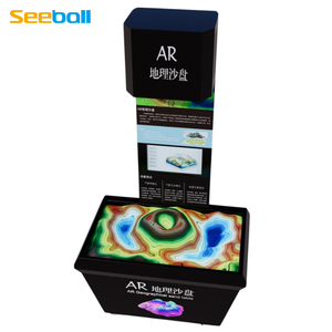 Mesa <span class=keywords><strong>de</strong></span> Arena Geográfica Digital Seeball con Pantalla Holográfica <span class=keywords><strong>de</strong></span> 1000x1000, Interacción por Gestos y Simulación Volcánica para el Aula - Product Image 5