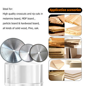 700mm 800mm 900mm 12 pièces alliage Pcd Tct carbure <span class=keywords><strong>lame</strong></span> de scie circulaire pour la coupe du bois en bois - Product Image 6